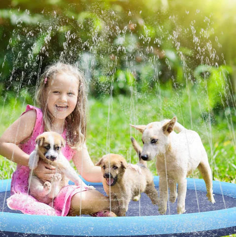 DoggyDip™ Pool - Splash Sprinkling Dog Pool